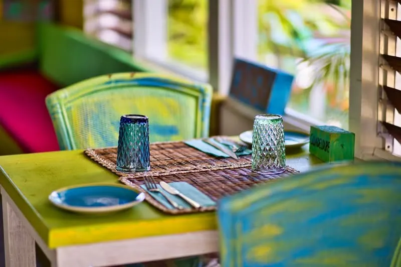 Dawne's Soleil Kafé dining